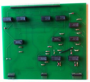 MARK-8 ADDRESS LATCH board front