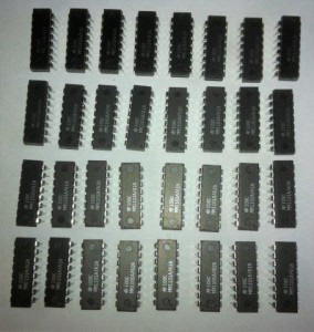 MARK-8 minicomputer 1101 memory IC's